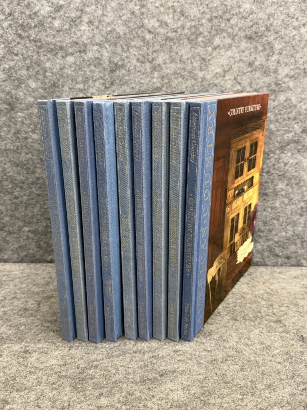 Vintage Time-Life Books "American Country" Series – Lot of 9 Hardcover Volumes